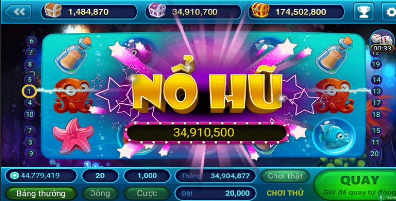 Nổ hũ đổi thưởng là một tựa game online hấp dẫn tại cổng game trực tuyến