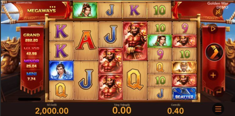 Quay vòng khi chơi Slots Game 52